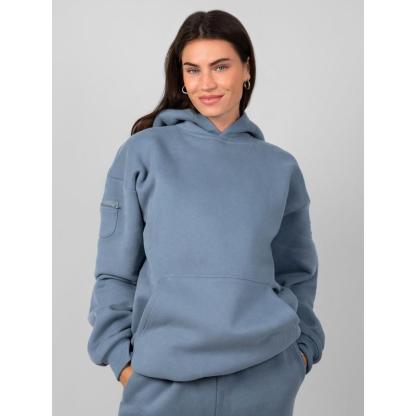 Hoodie Soft Oversized Sweatshirt With Storage Pockets For Travel