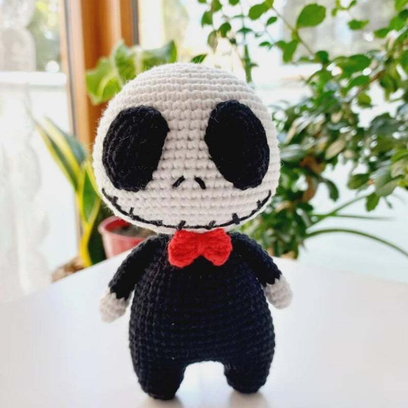 Handmade Crochet Halloween Cute Amigurumi Dolls Decoration