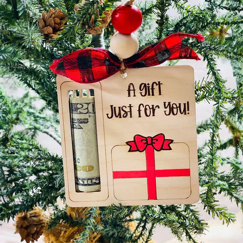 Wooden Money Holder Gift