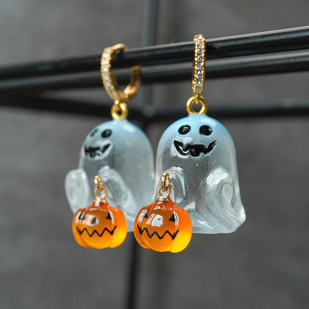 Handmade Halloween signature earrings