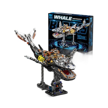 Ocean Whale Building Kit – Light-Up Mechanical Model