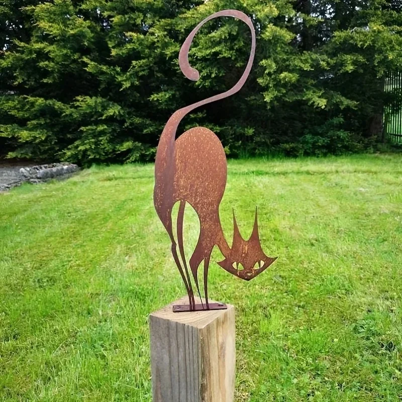 😸Vintage Cat Iron Ornament