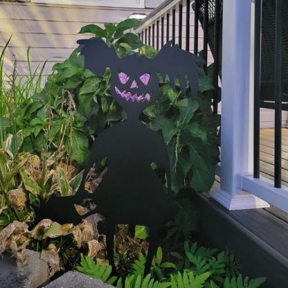 Horrible Little Devil Garden Stake | Metal Art