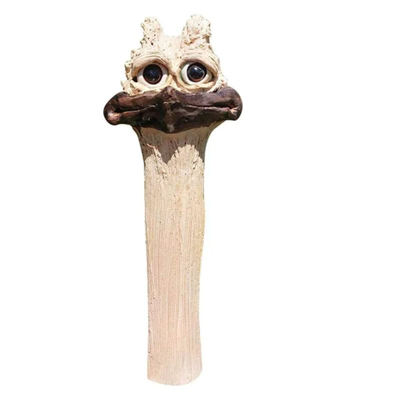Funny Garden Hidden Chicken Statue Decoration