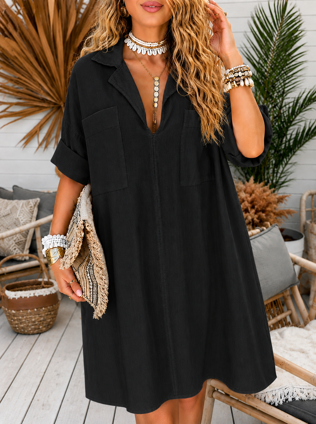 Classic Black front view