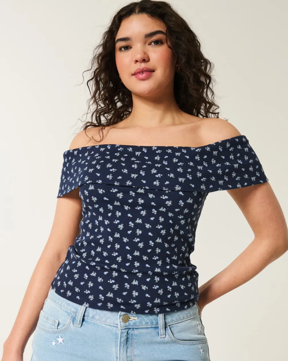 ShoulderFoldover Top