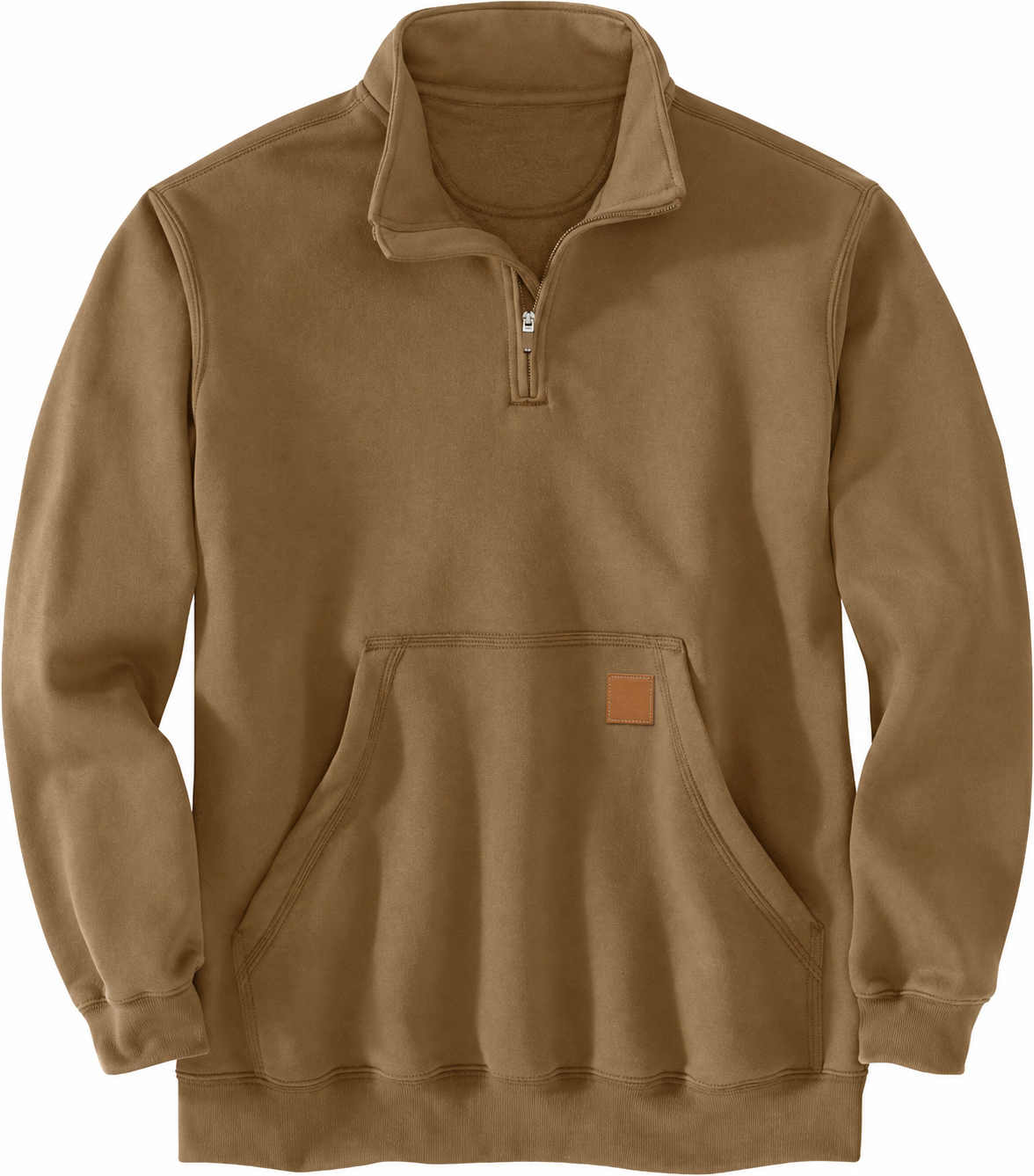 Men's 1/4-Zip Mock-Neck Sweatshirt