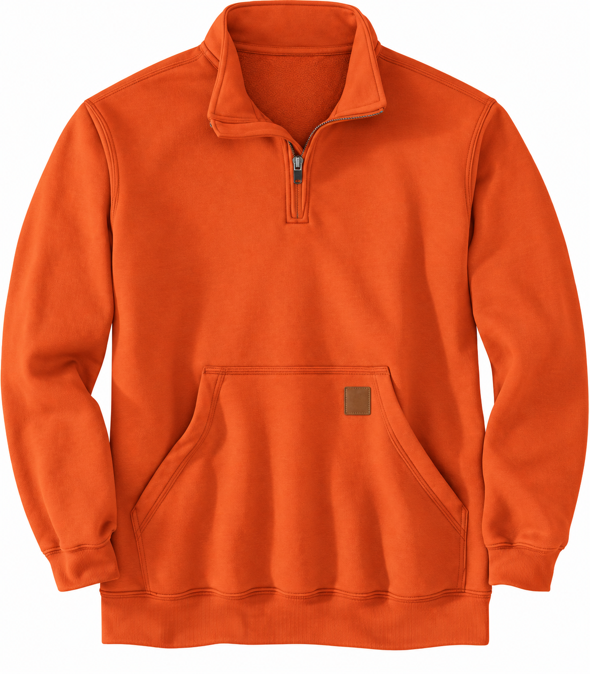 Men's 1/4-Zip Mock-Neck Sweatshirt