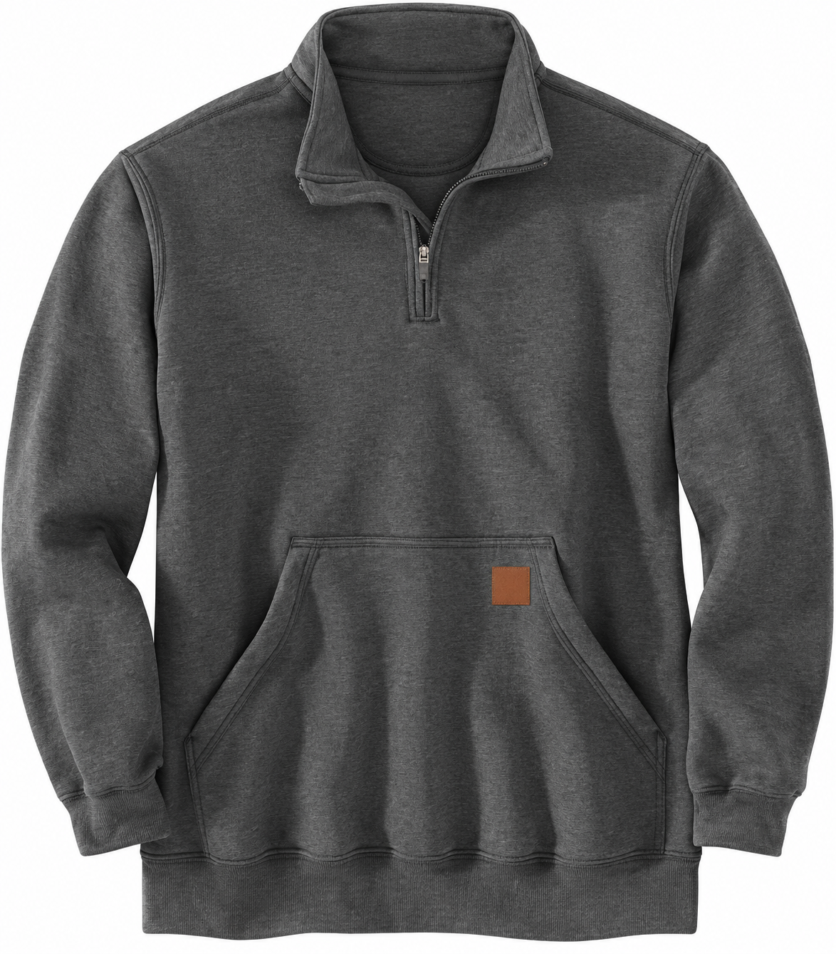 Men's 1/4-Zip Mock-Neck Sweatshirt