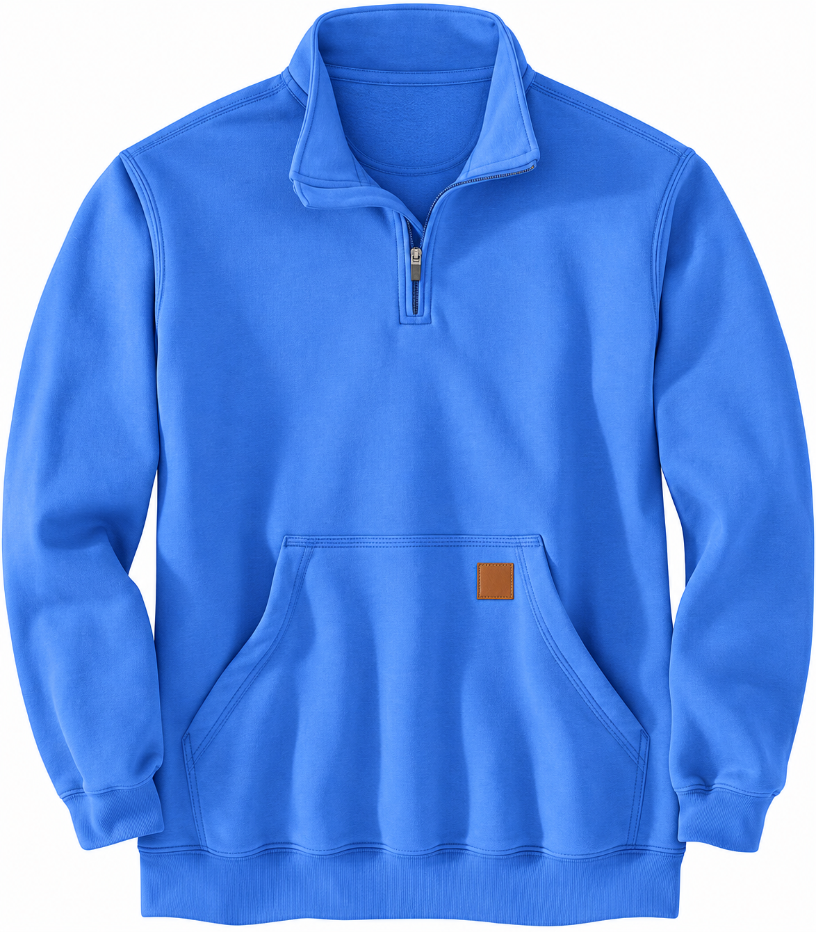 Men's 1/4-Zip Mock-Neck Sweatshirt