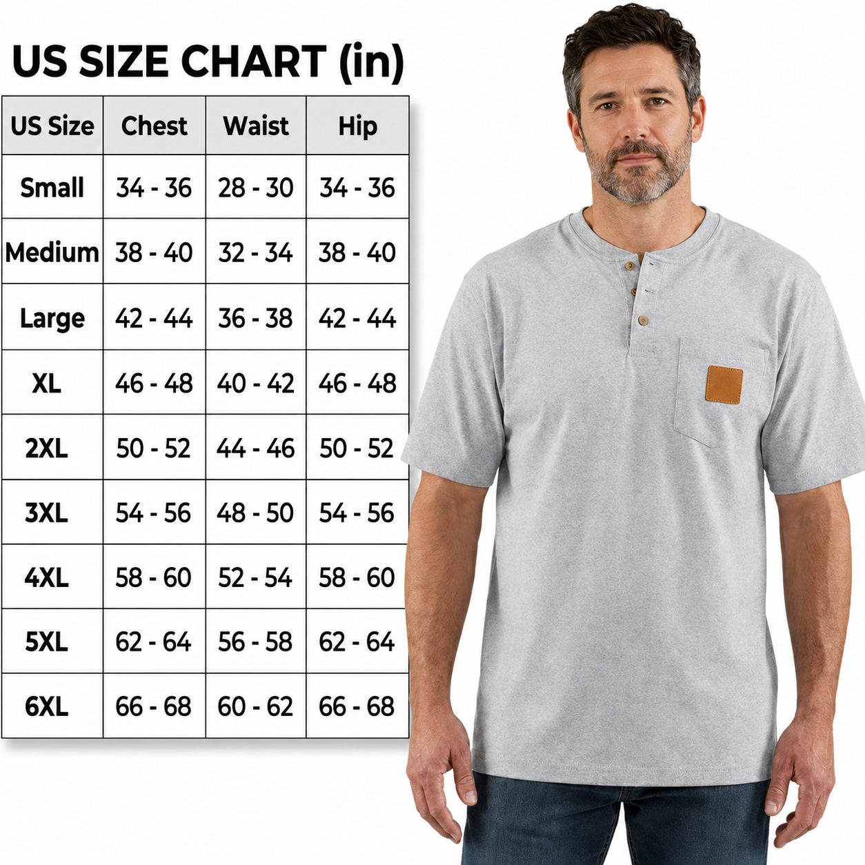 🕒Today Only – Deal! CHT Men's K84 Heavyweight Work Polo with pocket