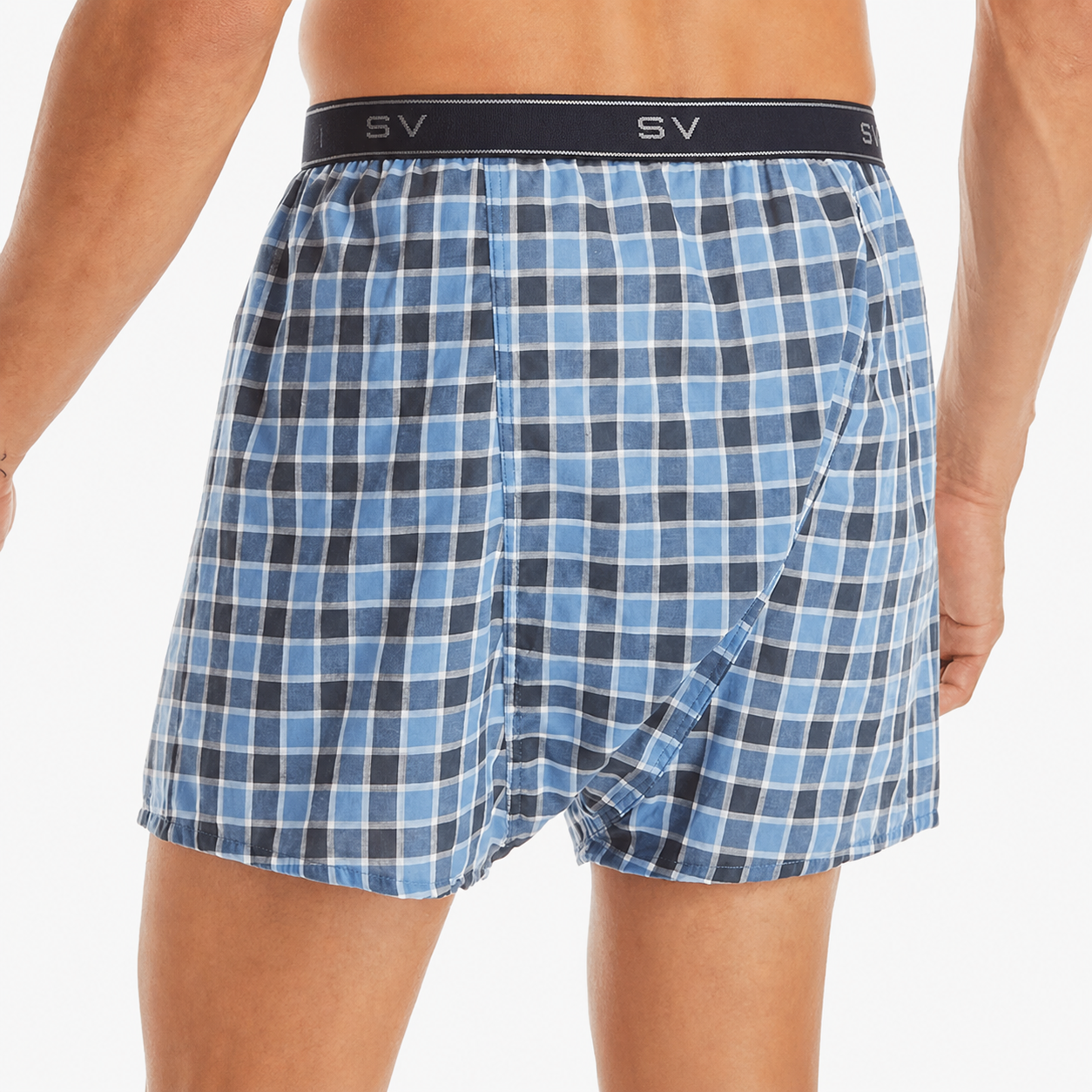 Men's Underwear Boxers Pack, Cool & Breathable Cotton Underwear, Moisture-Wicking Boxers for Men