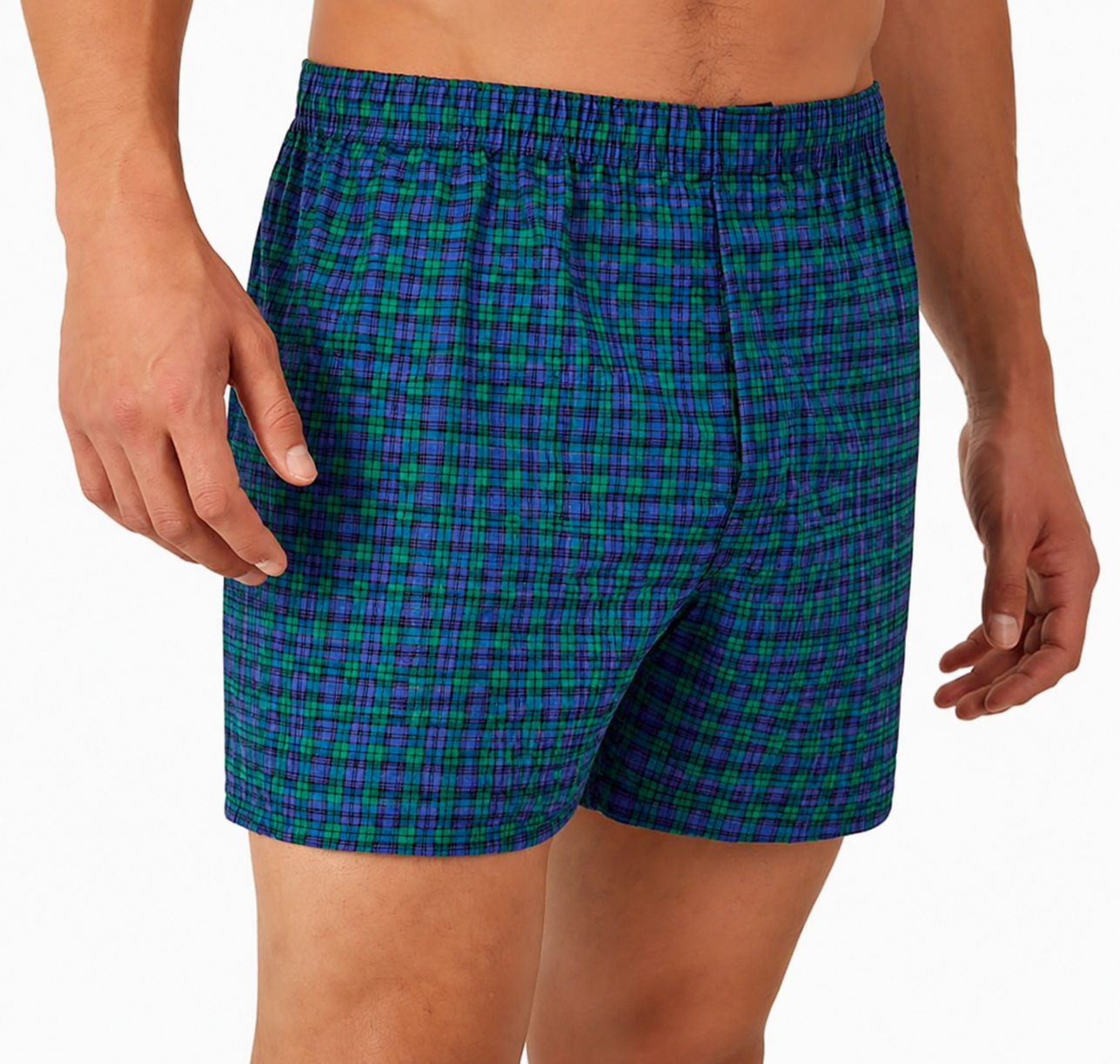 Men's Underwear Boxers Pack, Cool & Breathable Cotton Underwear, Moisture-Wicking Boxers for Men