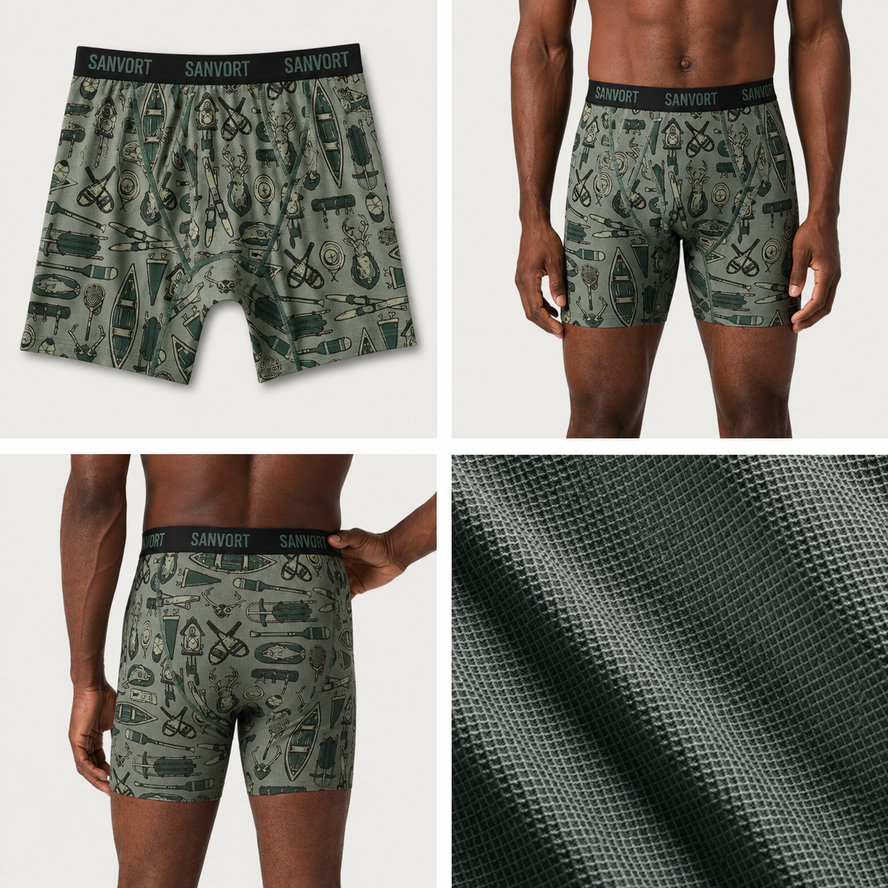Men's  Naked Boxer Briefs