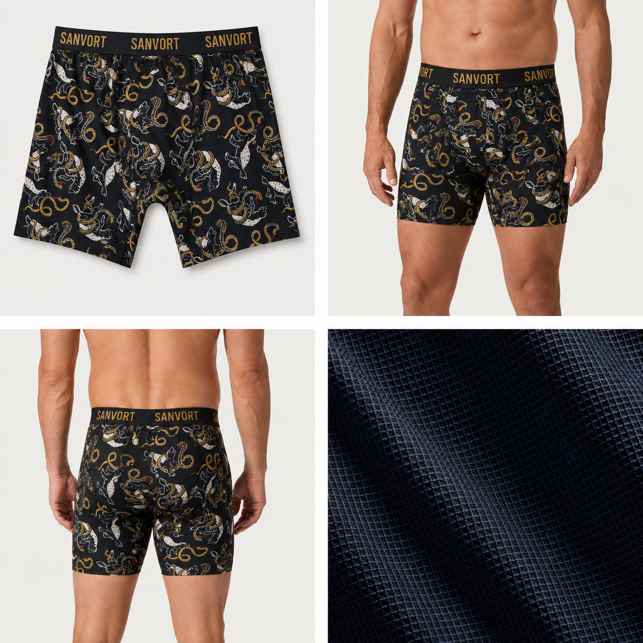 Men's  Naked Boxer Briefs