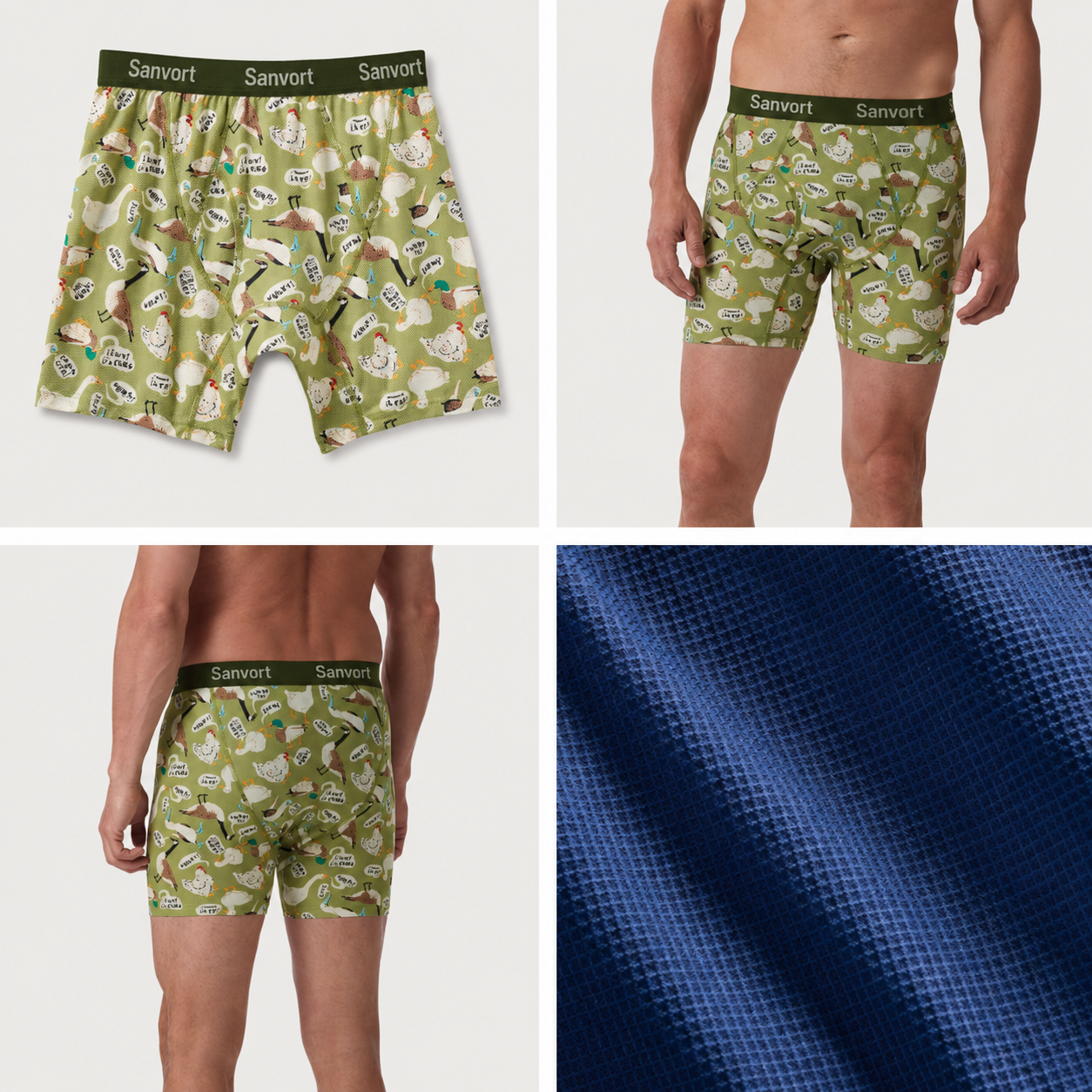 Men's  Naked Boxer Briefs