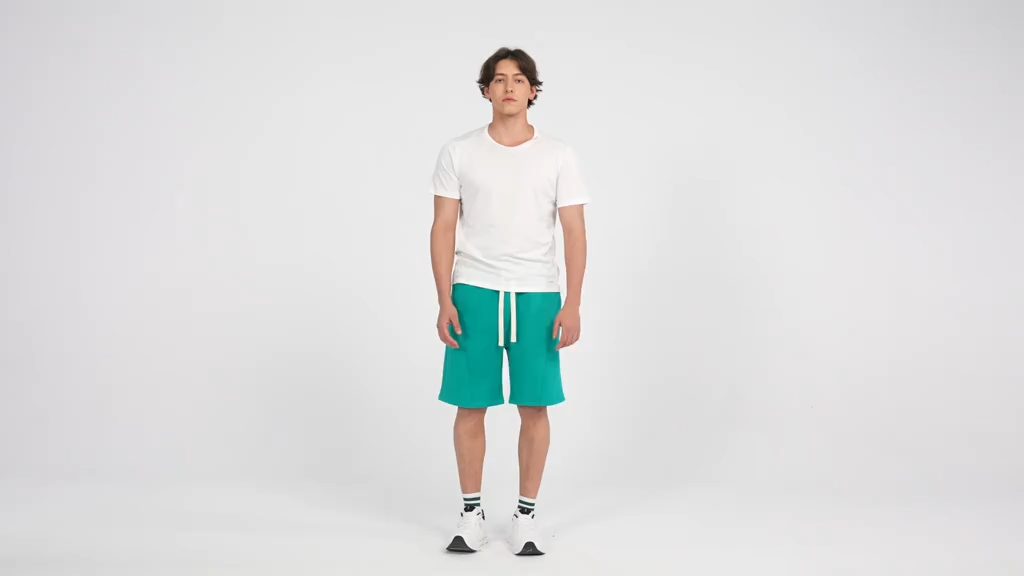Men's Solid Pocket Waist Shorts
