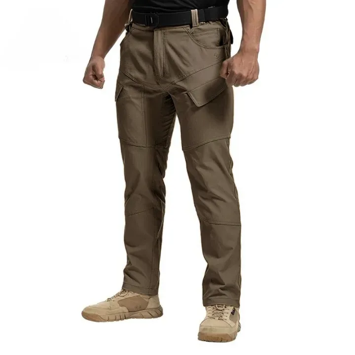🔥Men's 7-Pack Tactica Waterproof Elastic Fabric Ripstop EDC Cargo Pant