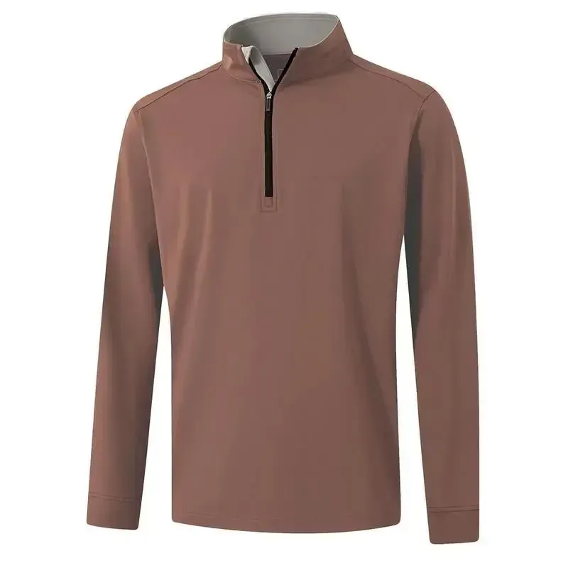 🔥Men's Quarter Zip Golf Pullover