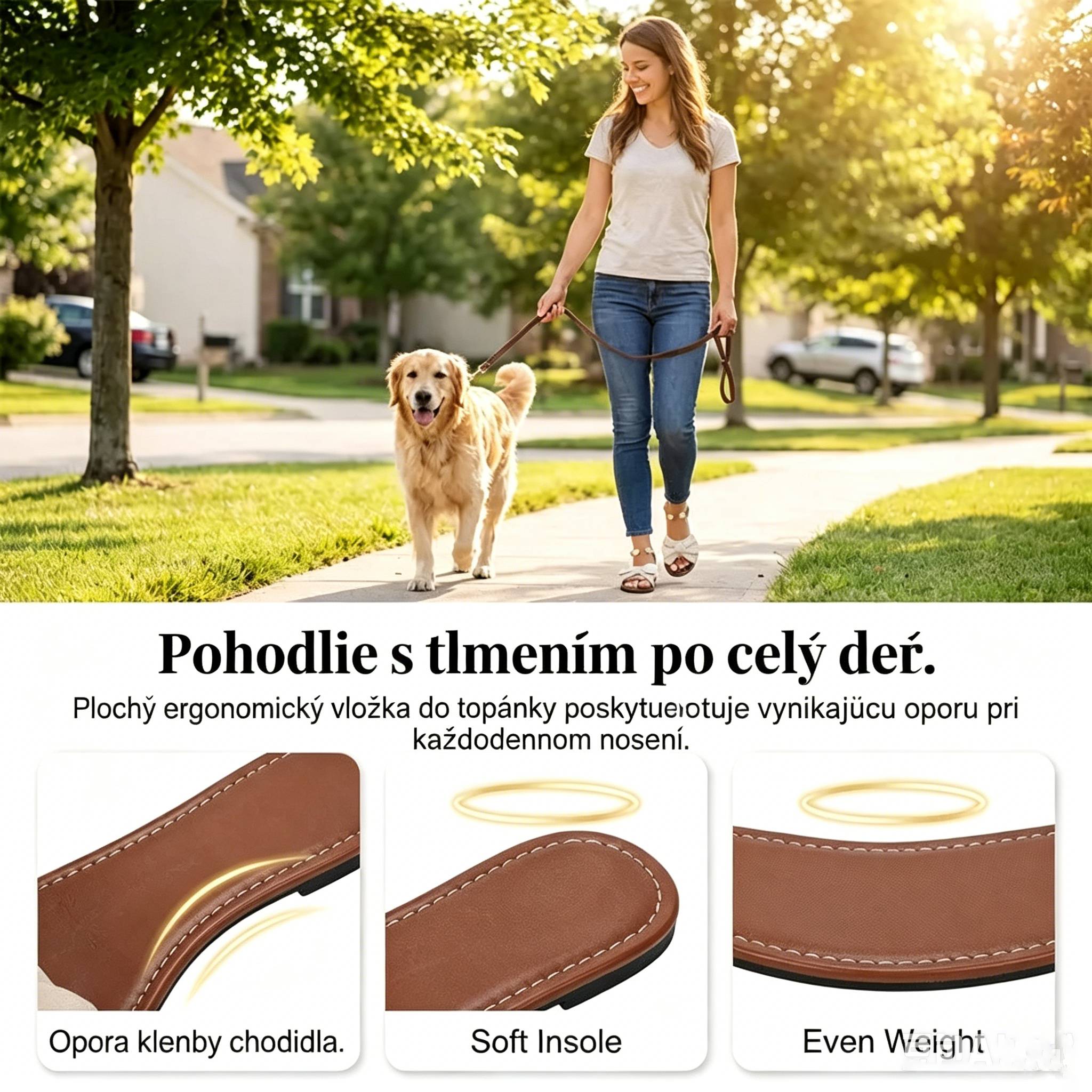 🌺 ZĽAVA 50 % 💐Štýlové sandále s perlovým remienkom okolo členka