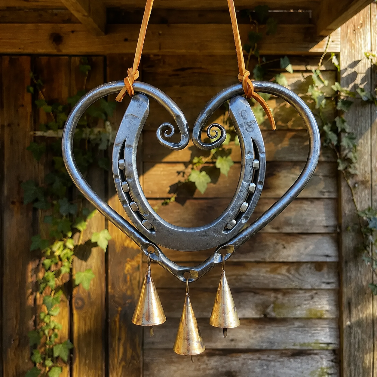 The Horseshoe Heart Wind Chime ❤🐎 (Handmade by Jordan Maynard®)