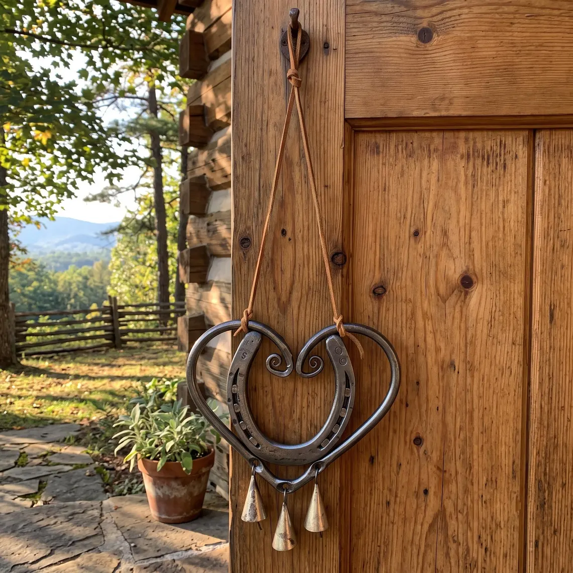 The Horseshoe Heart Wind Chime ❤🐎 (Handmade by Jordan Maynard®)