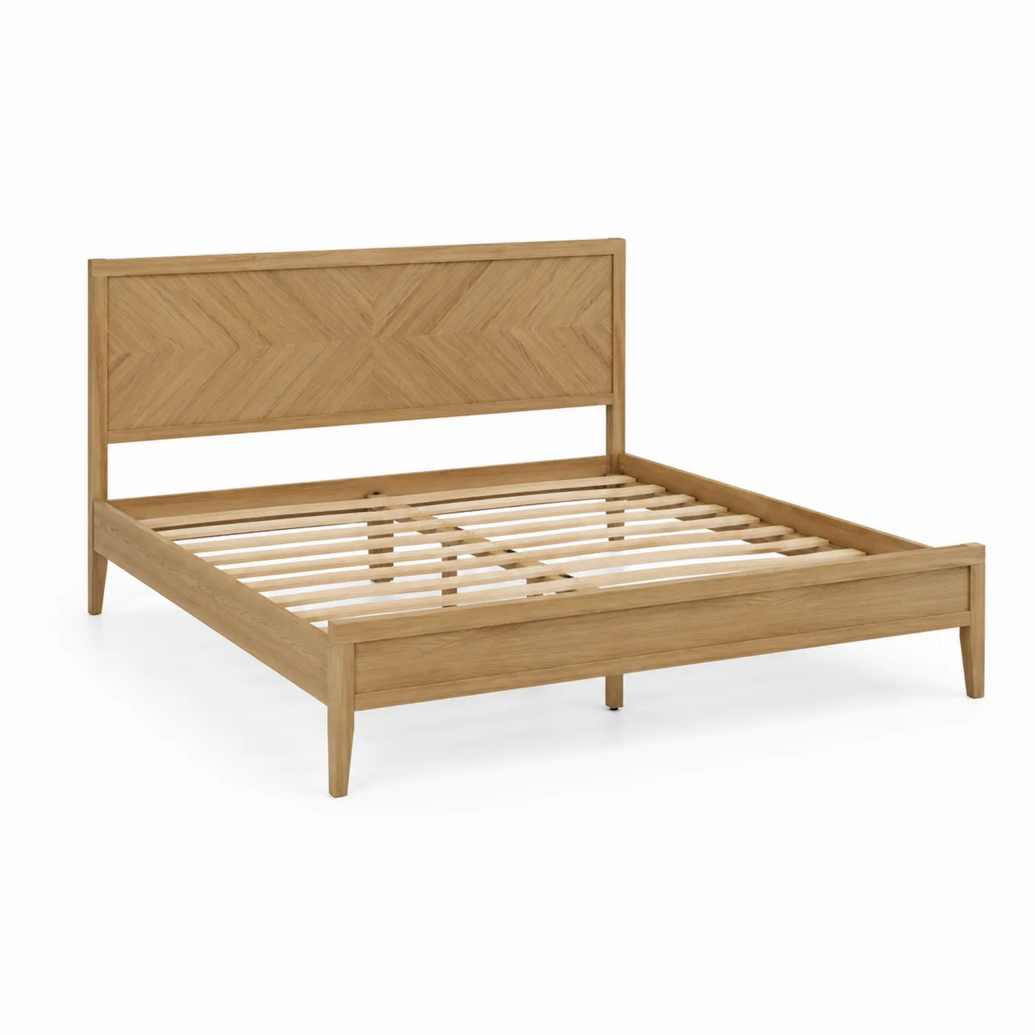 Cama de Madera de Roble 200x150 cm