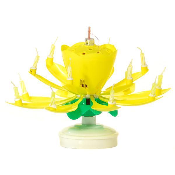 ⚡⚡Last Day Promotion 60% OFF - Magic Musical Flower Birthday Candle🔥🔥Buy 3 Get 3 Free(6 pcs)&Free Shipping