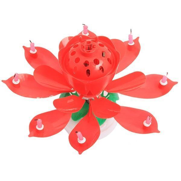 ⚡⚡Last Day Promotion 60% OFF - Magic Musical Flower Birthday Candle🔥🔥Buy 3 Get 3 Free(6 pcs)&Free Shipping