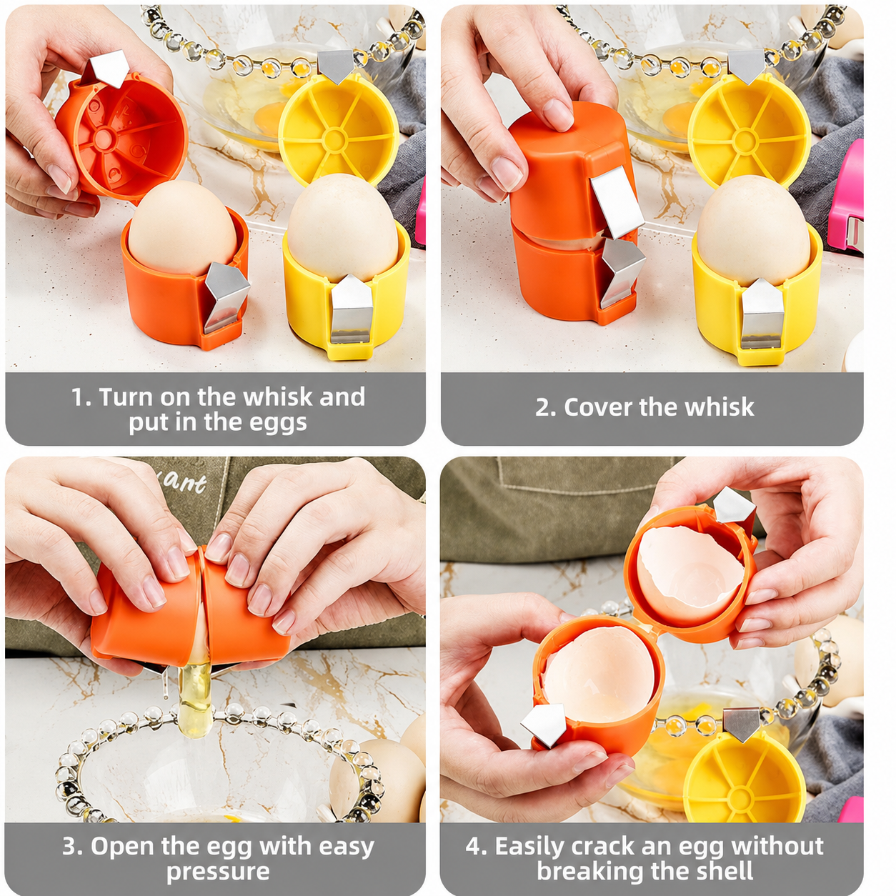 🔥LAST DAY 49% OFF - Egg Shell Opener, 🔥Buy More Save More