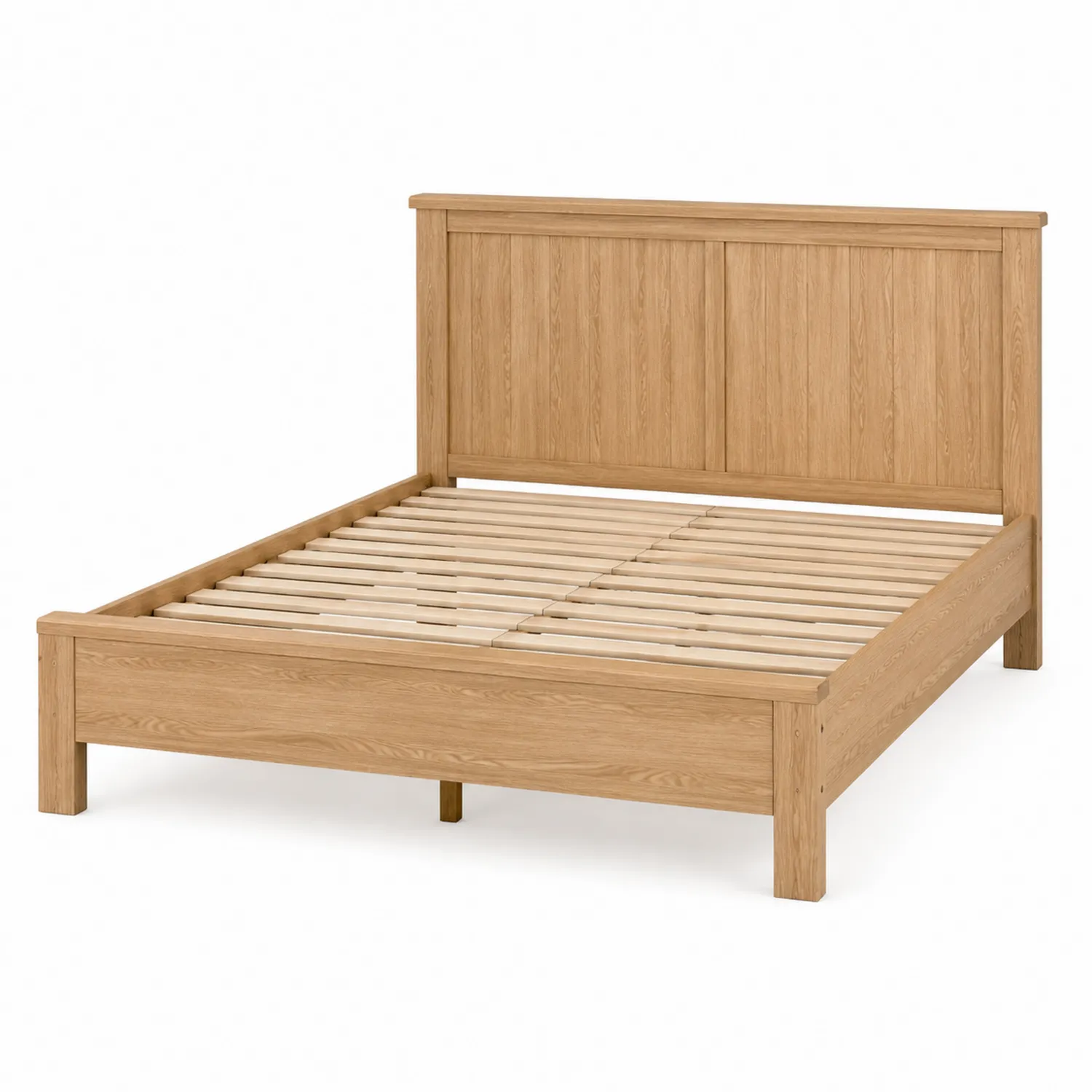 Cama de Madera de Roble 200x160 cm-Livexora