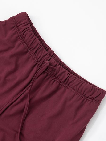 Two-Piece Set Women's Solid Color Cami Top & Pants, Casual Sleeveless Top & Pants for Daily Wear, Ladies Summer Clothes