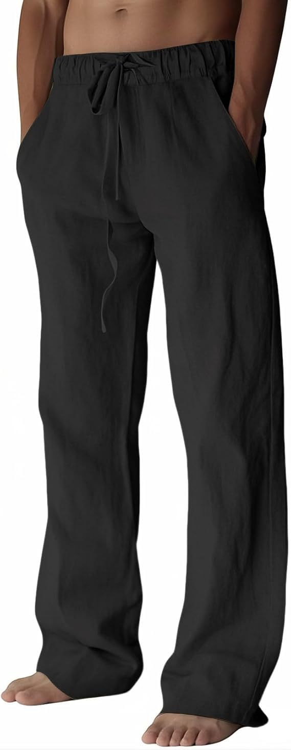 6-Pack Men's Cotton Linen Pants product image 4
