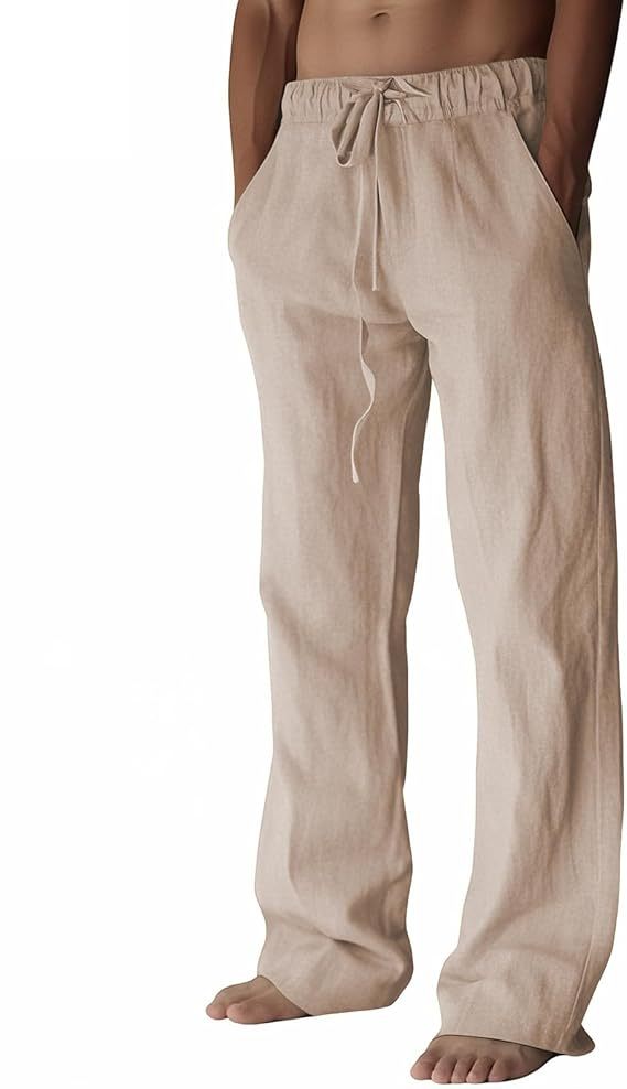 6-Pack Men's Cotton Linen Pants product image 8