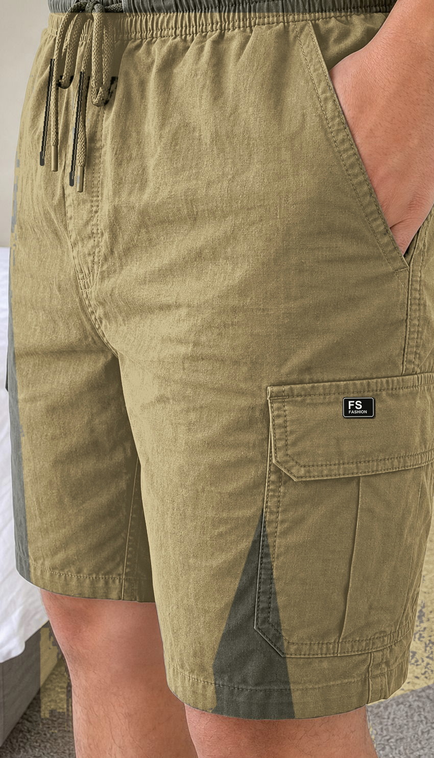 Close product fabric detail fit reference