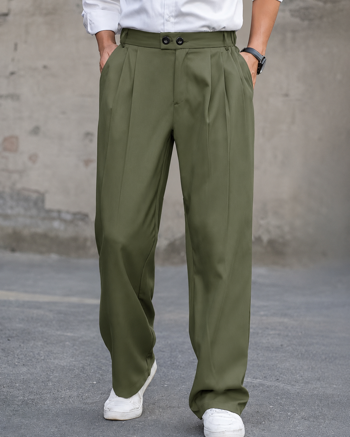 Men's Casual Loose-Fit Pants Set image 10
