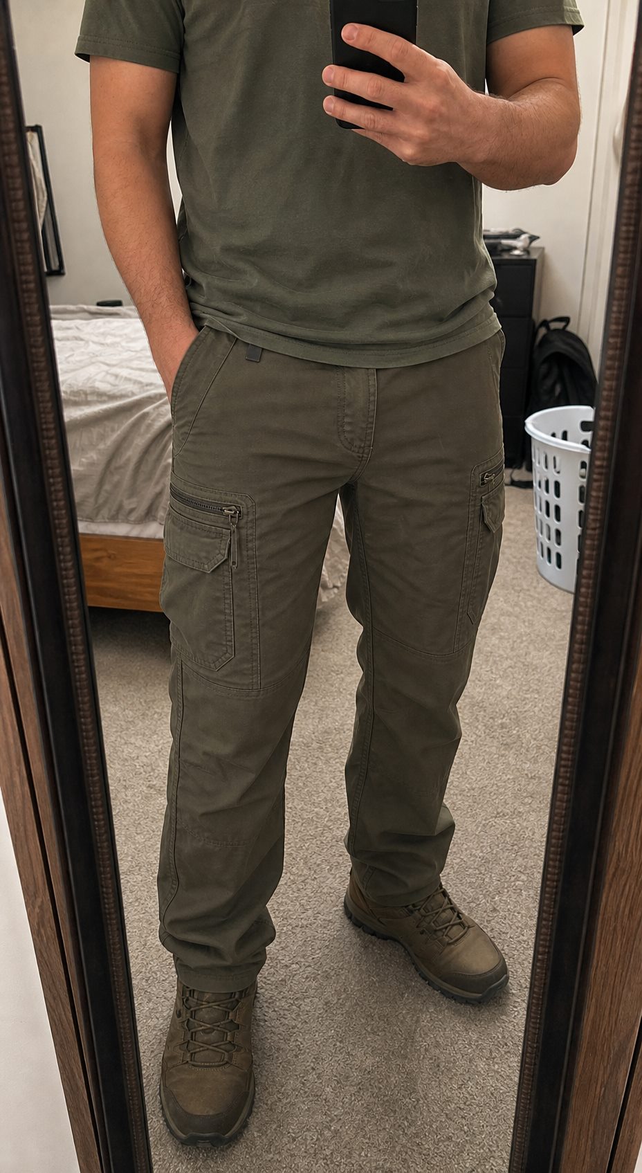 Cropped no face mirror style fit reference