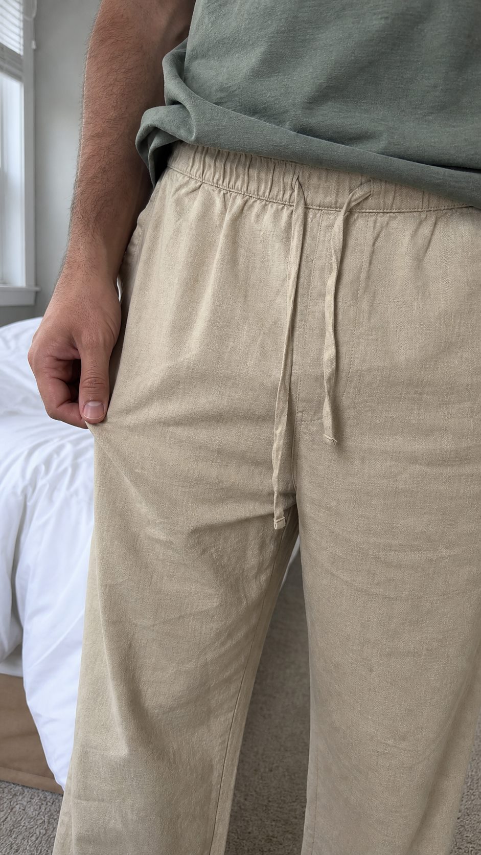 Close product fabric detail fit reference