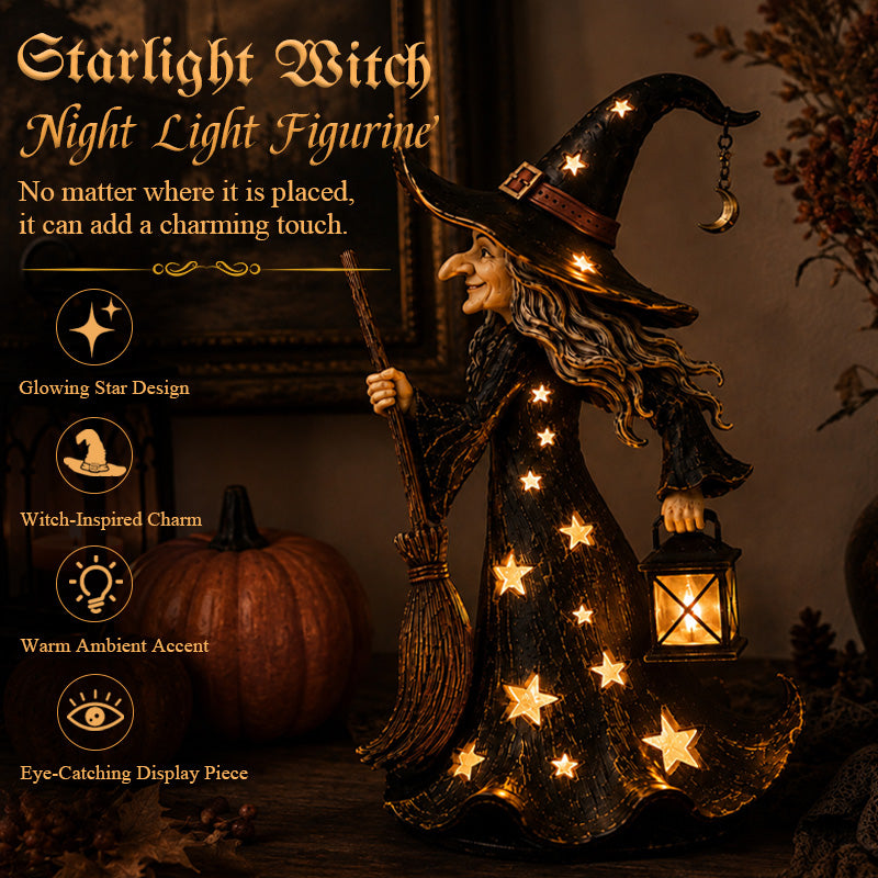 🧙Star Witch Night Light Ornaments🎃
