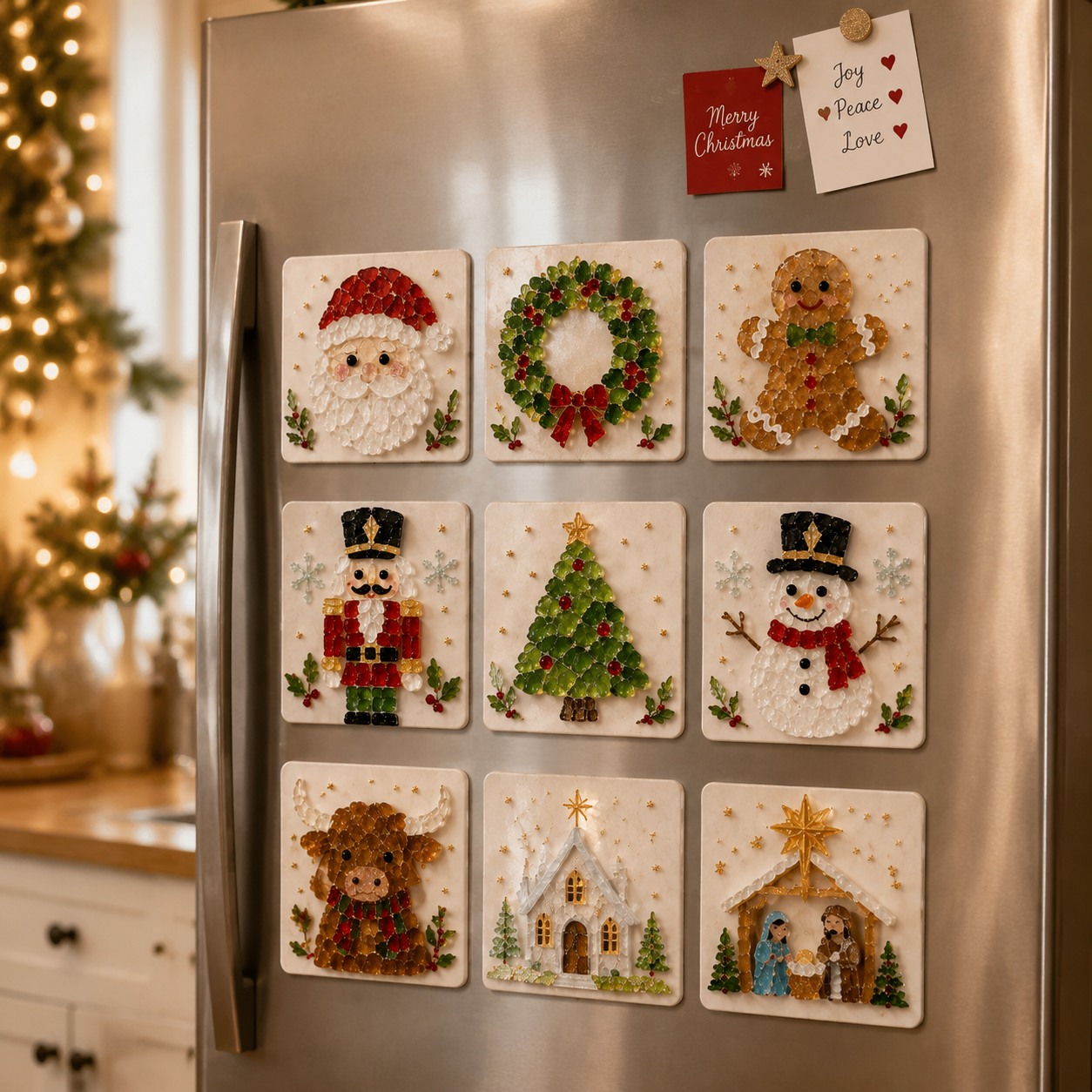 🎅🎄 create your own magical christmas sea glass art 🦌✨(🔥🔥🔥50% Off)