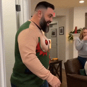The party does not start until this sweater walks in