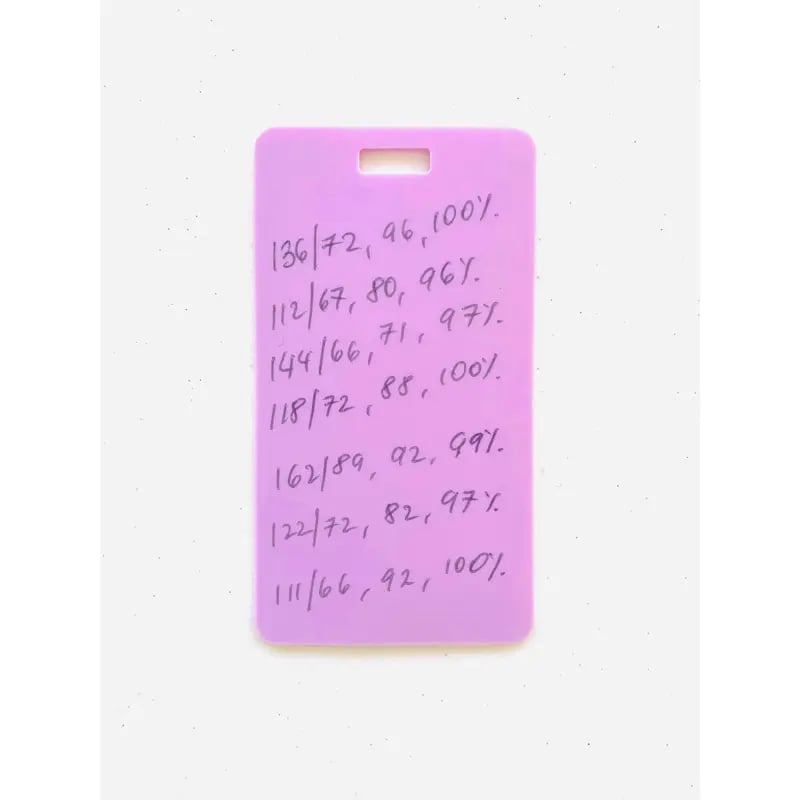 🩺Erasable Badge Sticky Notes | Dual-Side Writable, Fade-Proof & No Blur (🖊Write. Wipe. Repeat.) 🎁Free Badge Clip Included📋