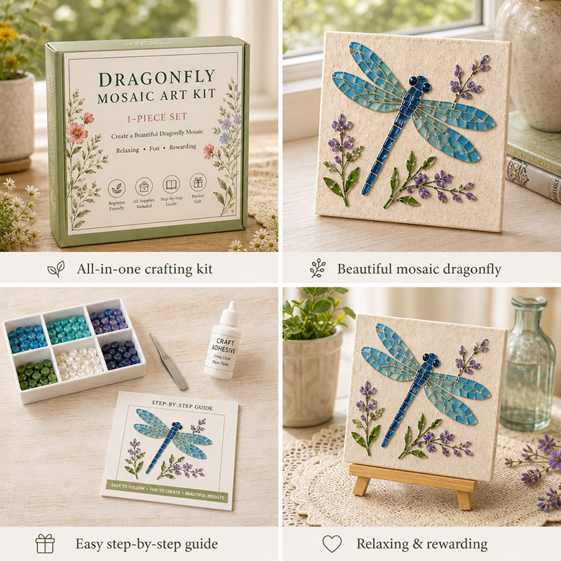 🧚‍♂️💐🦜 Watering Can Mosaic Art Kit 🐝🐞