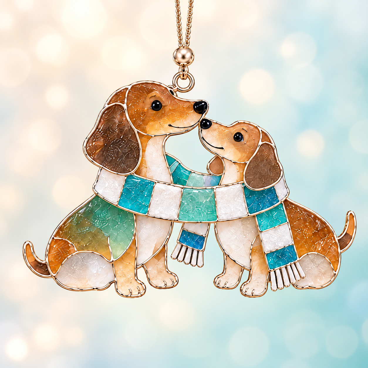 🐶🌊 Coastal Dachshund Christmas Ornaments | 50% OFF Today Only £6.99