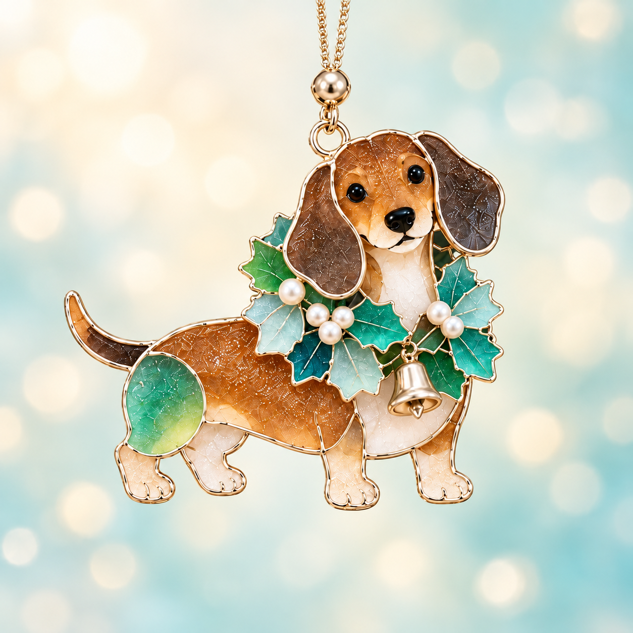 🐶🌊 Coastal Dachshund Christmas Ornaments | 50% OFF Today Only £6.99
