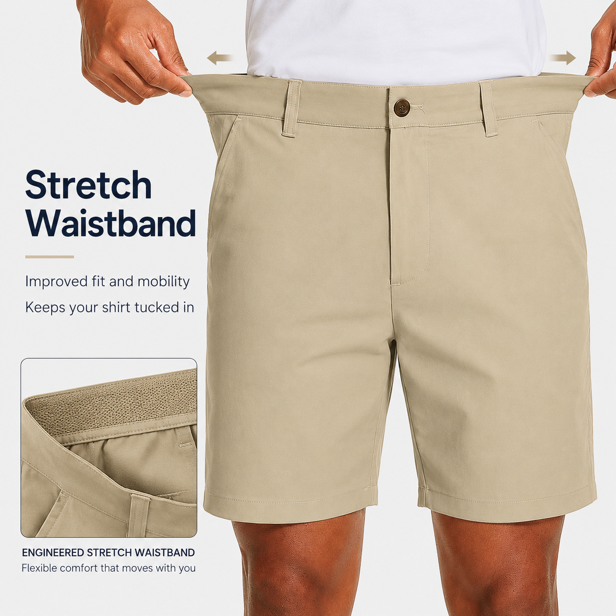 Stretch waistband detail