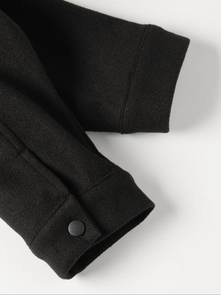 Men's Button Front Pocket Jacket, Casual Collared Long Sleeve Outerwear for Fall & Winter, Men's Tops for Daily Wear, Men's Drippy Outfits Going Out Outfit