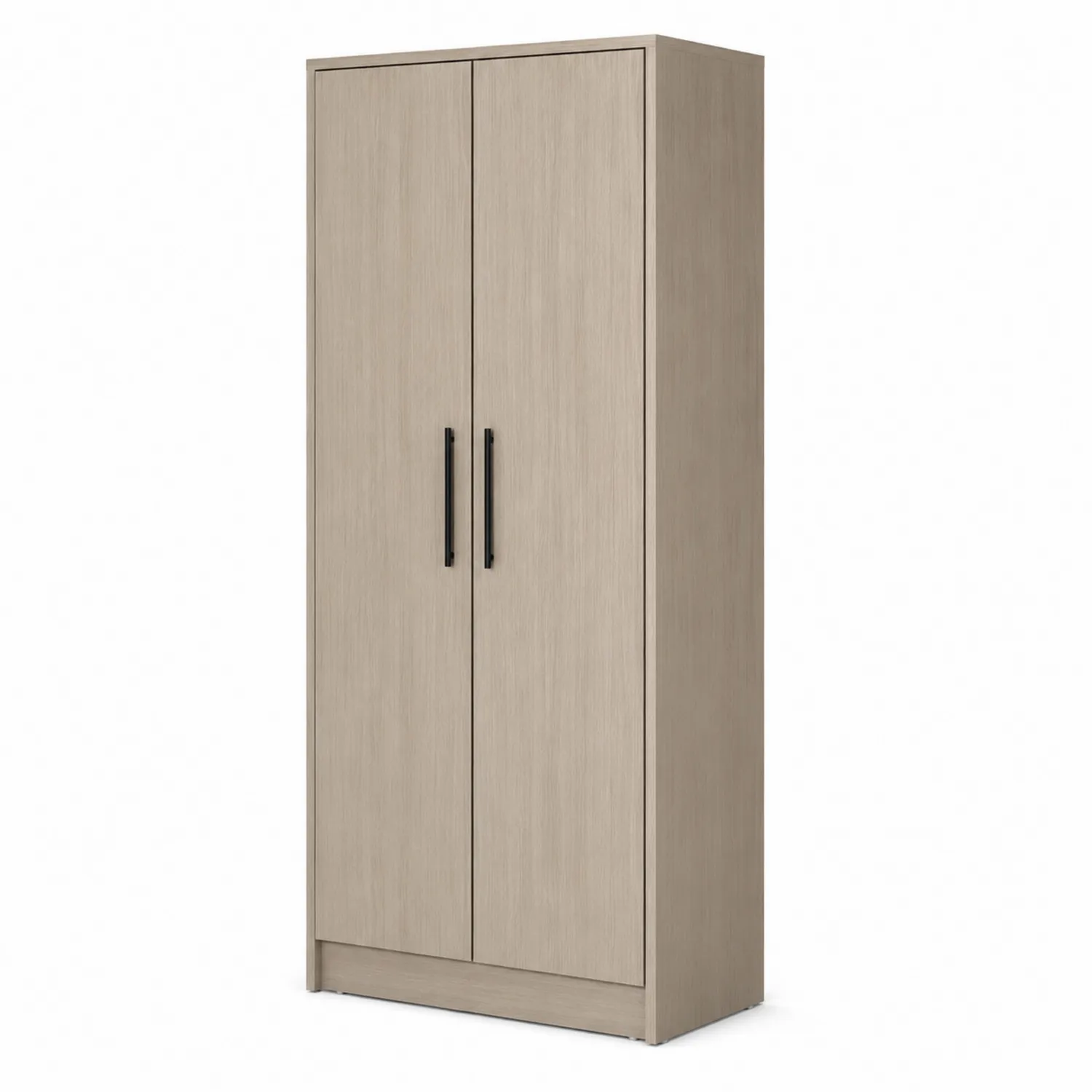 Armario de Madera con 2 Puertas de Roble Claro