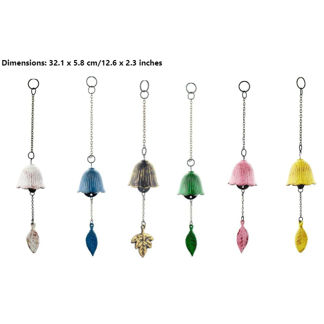 Mount Fuji vintage Japanese cast iron handmade wind chime hanging ornament（Limited Time Offer）