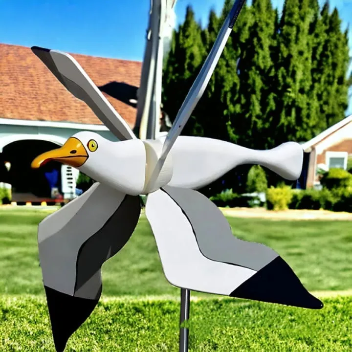 Summer hot selling product - Seagull windmill garden decoration